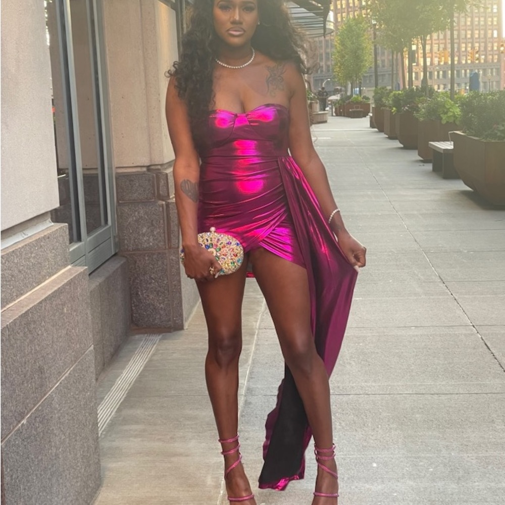 Fuchsia dress